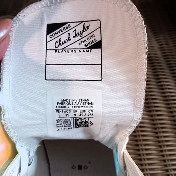 UNISEX Converse Chuck 70 High Hi-Vis Iridescent - Picture 9 of 10